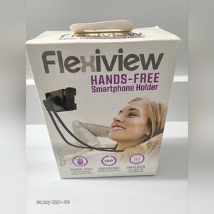Flexiview Hands-Free Smartphone Holder Universal 360 Degree Rotating Capability